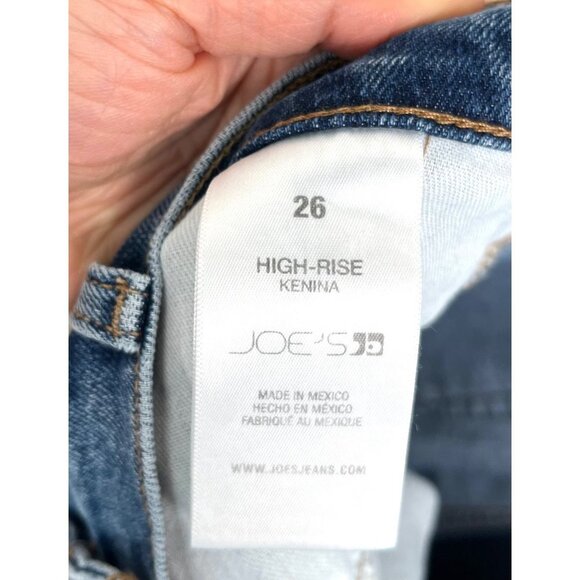 Joe's high rise Kenina Straight leg 90s Jeans sz 26 - Picture 3 of 9